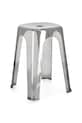 Bizzotto stołek Sonny 34,5 x 34,5 x 46,5 cm transparentny 734528