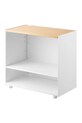 Yamazaki mebel z kółkami Tower 60,3 x 35,3 x 59 cm biały 1424.