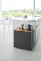 Yamazaki mebel z kółkami Tower 60.3 x 35.3 x 59 cm czarny 1425.