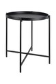 Stolík Leitmotiv 40 x 49 cm čierna LM2333BK
