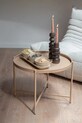 Stolík Leitmotiv 50 x 38,5 cm ružová LM2334LB