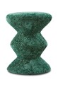 Pols Potten stołek zig zag 36 x 47 cm 564.030.001 zielony AA00