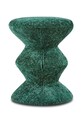 Salon i sypialnia Pols Potten stołek zig zag 36 x 47 cm 564.030.001 zielony