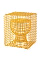 Pols Potten stołek tip tap 40 x 40 x 47 cm żółty 300.030.102