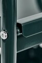 Polica s kotačima House Doctor 42 x 38 x 85 cm zelena 208580320