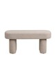 House Nordic ławka Weston 95 x 36 x 45 cm 1401315 beżowy AA00