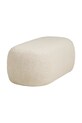 Salon i sypialnia House Nordic pufa Blossomville 100 x 50 x 38 cm 1501226 beżowy