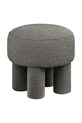 House Nordic pufa Canberra 43 x 43 cm szary 1501126