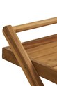 House Nordic mebel z kółkami z drewna teak 50 x 86 x 81 cm 3301500