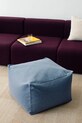 HAY pufa z materiału tekstylnego 40 x 49 x 49 cm AF180.F265.AB96 niebieski AA00