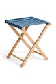 HAY stołek z drewna bukowego 46 x 40 x 37 cm niebieski AE971.E865