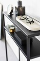 Yamazaki stolik konsolowy stalowy 60 x 18,2 x 80,2 cm 10394 czarny