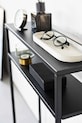 Yamazaki stolik konsolowy stalowy 60 x 18,2 x 80,2 cm 10394 czarny