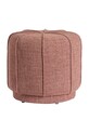 Light & Living pufa z materiału tekstylnego 50,5 x 46 cm różowy 6893789