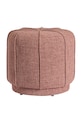 Light & Living pufa z materiału tekstylnego 50,5 x 46 cm różowy 6893789