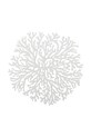 Bloomingville decoratiune de perete Celeste alb 82064612