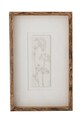 Bloomingville decorațiune de perete 30,5 x 48,5 x 5 cm bej 82064639