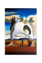 Reprodukacija naslikana uljem home & lifestyle Atawistyczne ruiny po deszczu, Salvador Dali