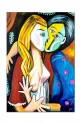 home & lifestyle reproducere pictată în ulei Pocałunek, Pablo Picasso