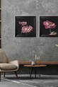 Salon i sypialnia home & lifestyle dekoracja ścienna w ramie ARTISTIC FLOWER NO.2 50 x 50 cm 1533701.5605 multicolor