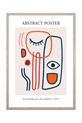 home & lifestyle decorarea peretelui în cadru Abstract Colorful Faces no.1 50 x 70 cm multicolor 1541201.23057