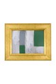 House Doctor dekoracja ścienna w ramie HDEmerald 30 x 24 cm żółty 900000072