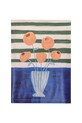 Настінна декорація в рамі Bloomingville Florinda 50 x 70 x 3 cm барвистий 82063074