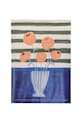 Nástěnná dekorace v rámu Bloomingville Florinda 50 x 70 x 3 cm vícebarevná 82063074
