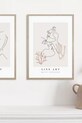 Гостиная и спальня Настенная декорация в раме home & lifestyle 50 x 70 cm 1541201.23210 мультиколор