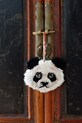 Doing Goods dekoracja ścienna Plumpy Panda 19 x 16 x 2 cm multicolor 1.45.10.049.020.3