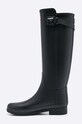 Obuwie Hunter - Kalosze Original Tall STRAP.WF.BLK czarny