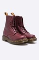 Dr. Martens - Botki Pascal 13512411 bordowy AA00