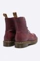 bordowy Dr. Martens - Botki Pascal