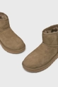 UGG śniegowce zamszowe Classic Mini II 1016222 zielony