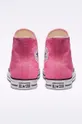 ροζ Converse - Πάνινα παπούτσια Chuck Taylor All Star Hi