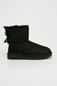 UGG cizme de zapada din piele intoarsa izolat negru 1016501