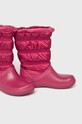 Crocs - Śniegowce 205314.CROCS.CROCBAND.W różowy AA00