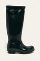 Hunter - Cizme Original Tall Gloss bleumarin WFT1000RGL.NAVY