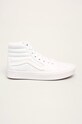 Vans - Trampki Comfycush SK8-Hi tekstylny biały VN0A3WMBVNG1