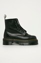 Dr. Martens cizme de piele Sinclair pana la 5 cm negru DM22564001