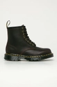 hnedá Dr. Martens - Kožené workery 1460 Dámsky