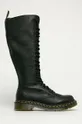 чёрный Dr. Martens - Кожаные сапоги 1B60 Virginia Женский