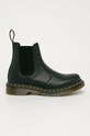 Dr. Martens - Sztyblety skórzane 2976 płaski czarny 25840001