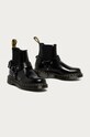 Dr. Martens - Botki skórzane Wincox 23866001 czarny AA00