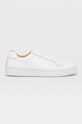 Tiger Of Sweden Ghete de piele plată alb U65410009Z