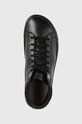 Birkenstock sneakersy skórzane Bend Mid czarny 1020309.BLK