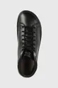 μαύρο Δερμάτινα αθλητικά παπούτσια Birkenstock Bend Mid