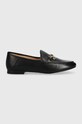Kožené mokasíny Coach Cb989 Hanna Loafer přírodní kůže černá CB989.BLK