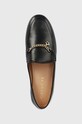 Kožené mokasíny Coach Cb989 Hanna Loafer černá CB989.BLK