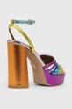 Обувки Кожени сандали Kurt Geiger London Pierra 8882269109.MULT многоцветен